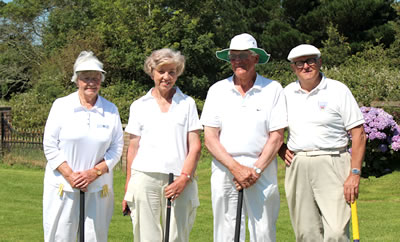 The Finalists - Pam George & Jenny Burrows v Ron George & Colin Hadley